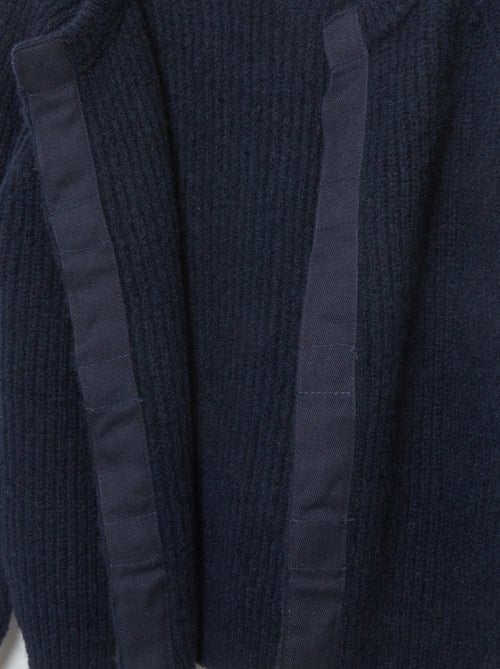 Gilet in maglia a costine - collezione facile da mettere - Kiabi