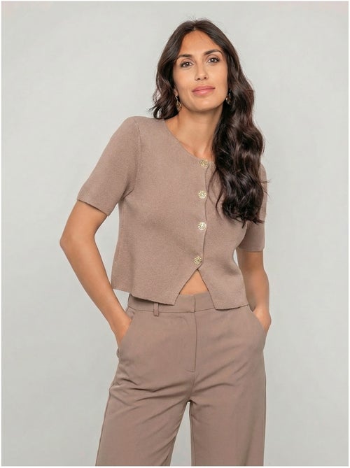 Gilet in maglia a maniche corte KODALIE - Kiabi