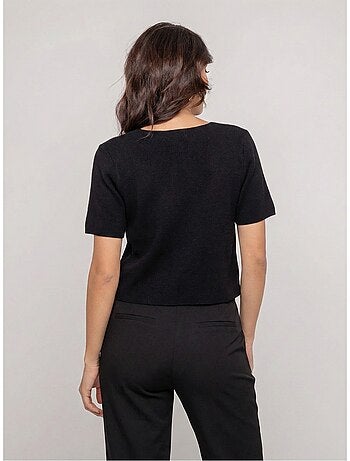 Gilet in maglia a maniche corte KODALIE
