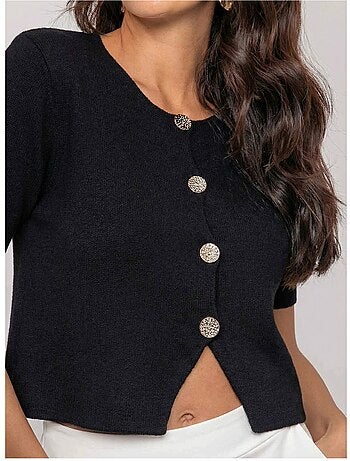Gilet in maglia a maniche corte KODALIE