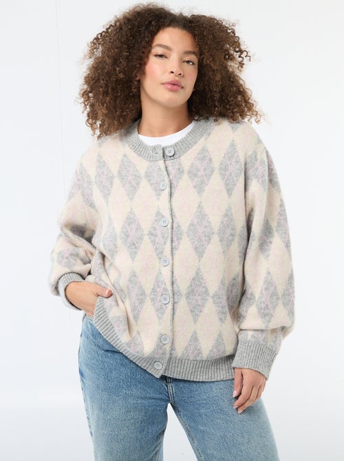 Gilet in maglia a punto grosso - Kiabi