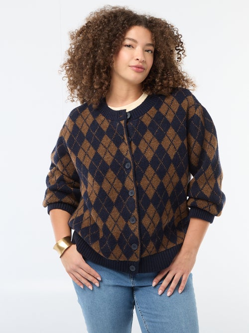 Gilet in maglia a punto grosso - Kiabi