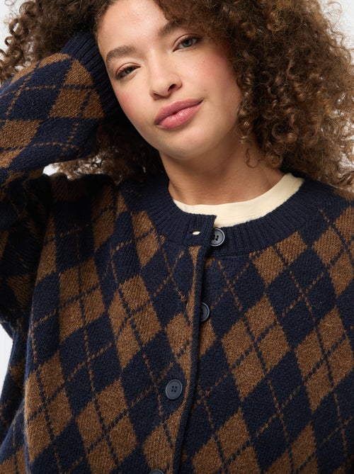 Gilet in maglia a punto grosso - Kiabi