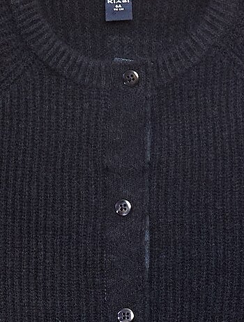 Gilet in maglia a punto grosso con apertura magnetica - So Easy