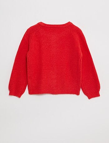 Gilet in maglia a punto grosso con apertura magnetica - So Easy