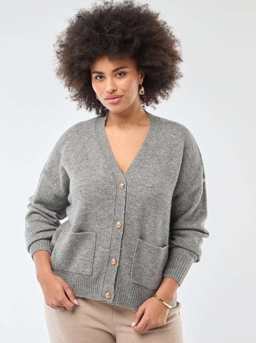 Gilet in maglia a punto grosso - Kiabi