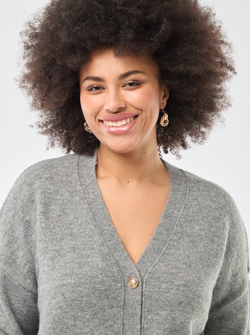 Gilet in maglia a punto grosso - Kiabi