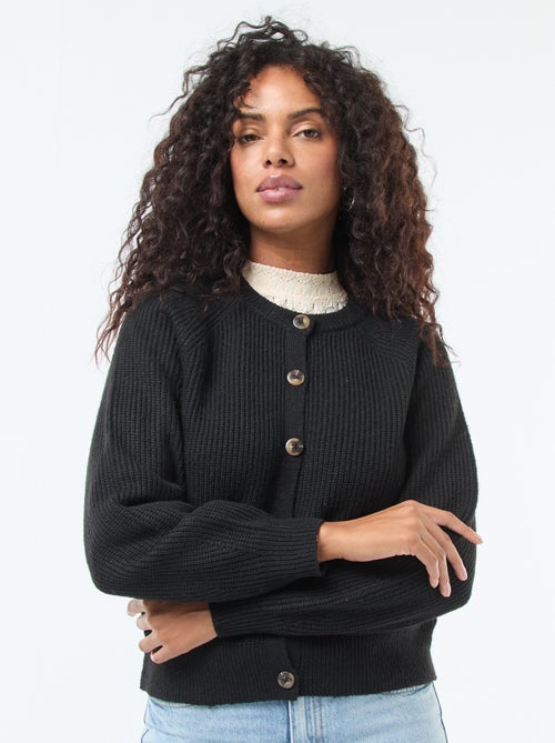 Gilet in maglia a punto grosso - Kiabi