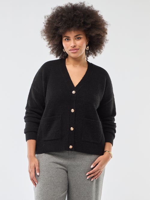 Gilet in maglia a punto grosso - Kiabi