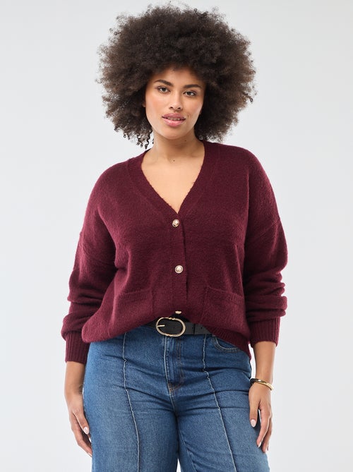 Gilet in maglia a punto grosso - Kiabi