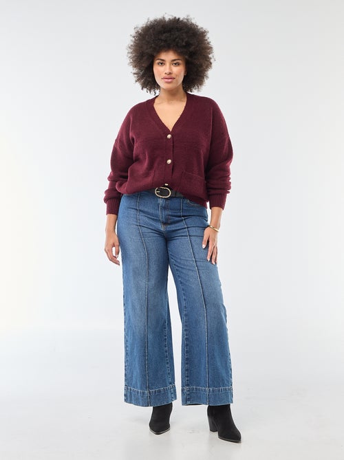 Gilet in maglia a punto grosso - Kiabi