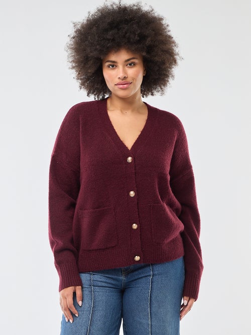 Gilet in maglia a punto grosso - Kiabi