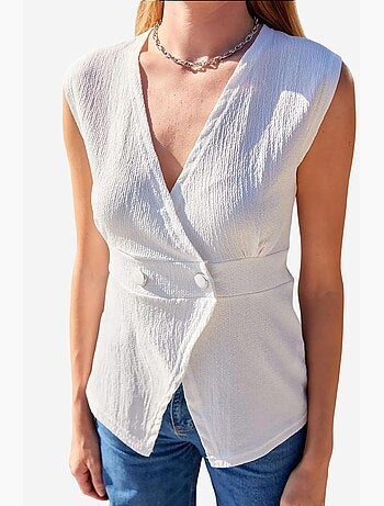 Gilet in maglia con bottoni bdart