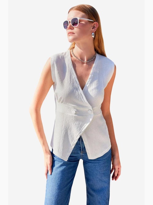 Gilet in maglia con bottoni bdart - Kiabi