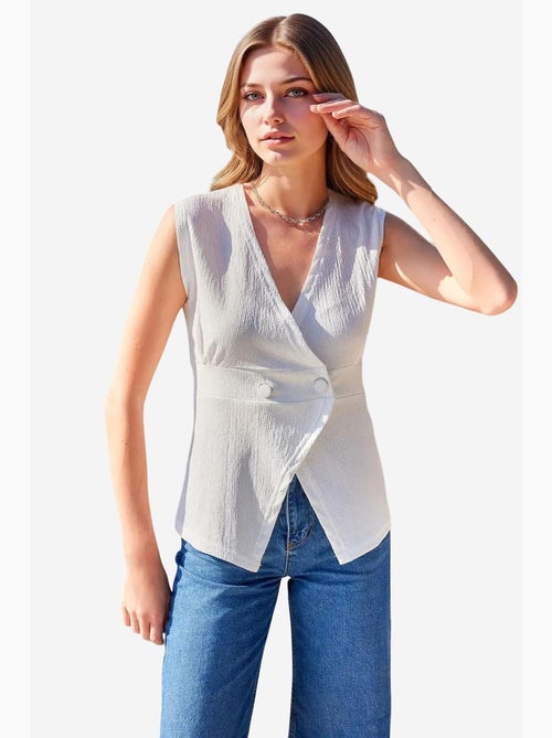 Gilet in maglia con bottoni bdart - Kiabi