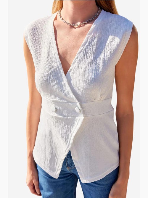 Gilet in maglia con bottoni bdart - Kiabi