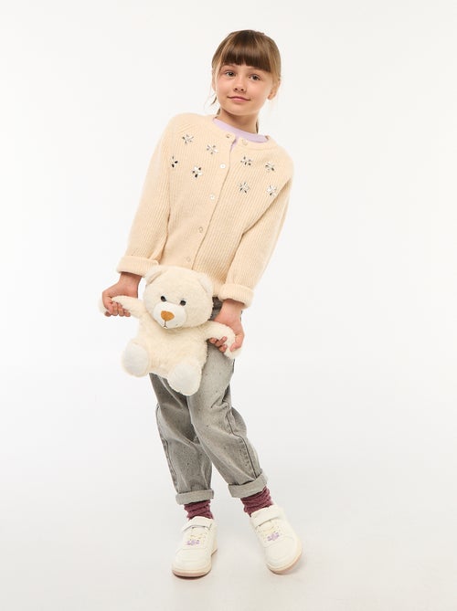 Gilet in maglia con dettagli perlati - Kiabi