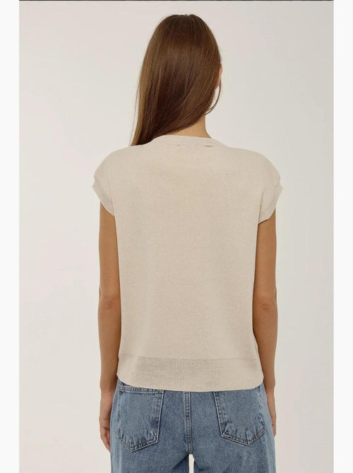 Gilet in maglia con girocollo hiccup - Kiabi Gilet in maglia con girocollo hiccup - Kiabi
