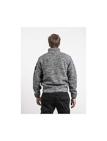 Gilet in maglia con zip LACIDO