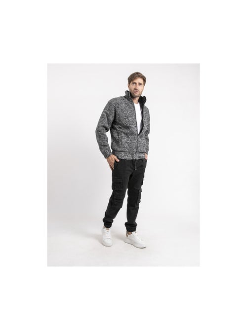 Gilet in maglia con zip LACIDO - Kiabi