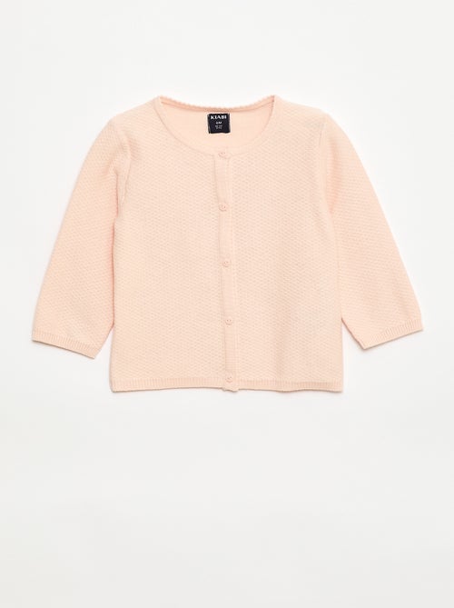 Gilet in maglia fine a tinta unita - Kiabi