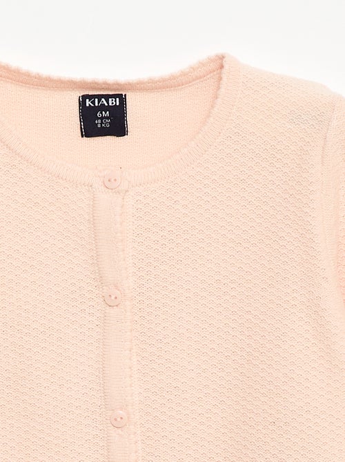 Gilet in maglia fine a tinta unita - Kiabi