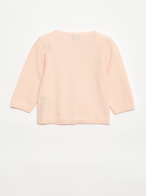 Gilet in maglia fine a tinta unita - Kiabi