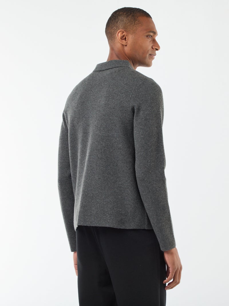 Gilet in maglia finezza 14 Grigio - Kiabi