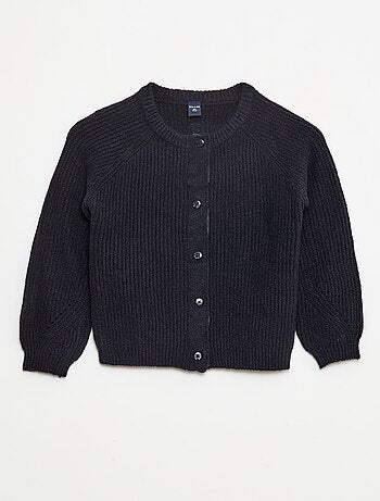 Gilet in maglia grossa con apertura magnetica - collezione facile da indossare