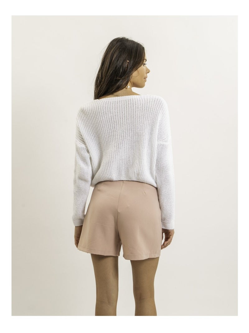 Gilet in maglia KORFULA Bianco - Kiabi