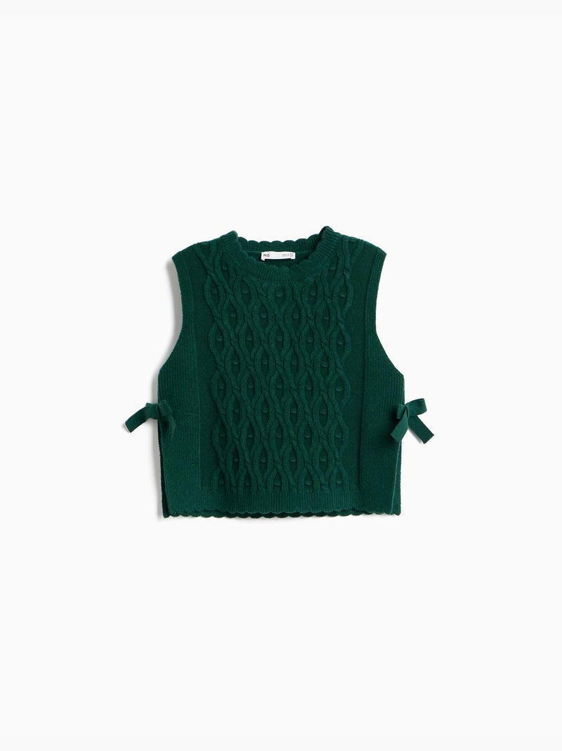 Gilet in maglia, mo fashion Verde - Kiabi