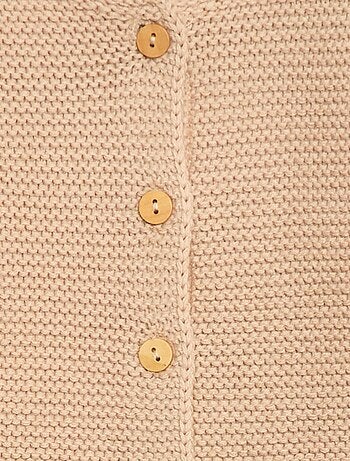 Gilet in maglia operata