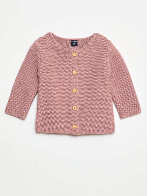 Gilet in maglia operata - Kiabi