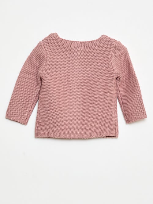 Gilet in maglia operata - Kiabi