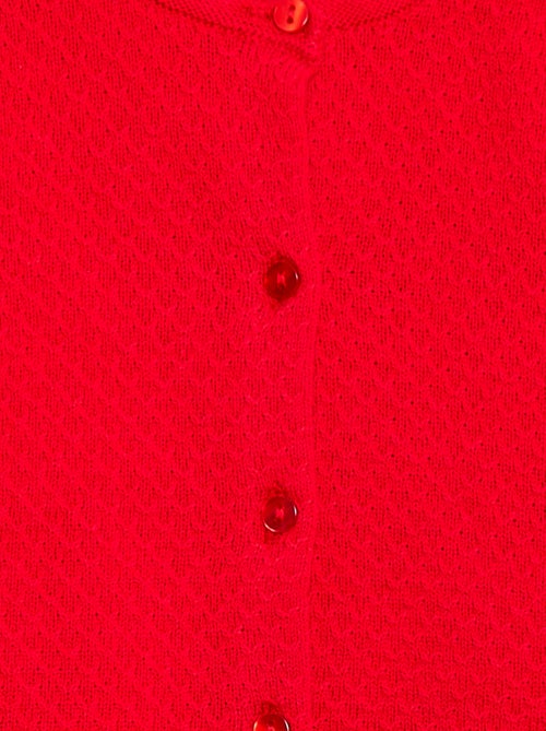 Gilet in maglia operata tinta unita - Kiabi