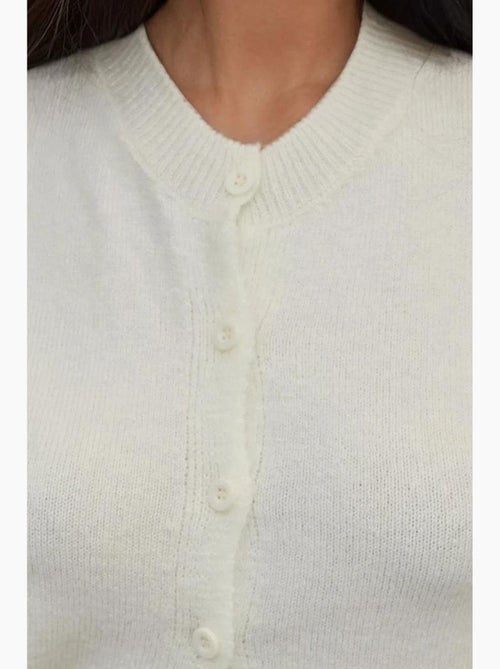 Gilet in maglia soft touch con girocollo hiccup - Kiabi Gilet in maglia soft touch con girocollo hiccup - Kiabi