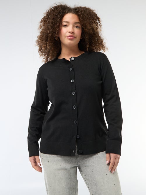 Gilet in maglia tinta unita - Kiabi