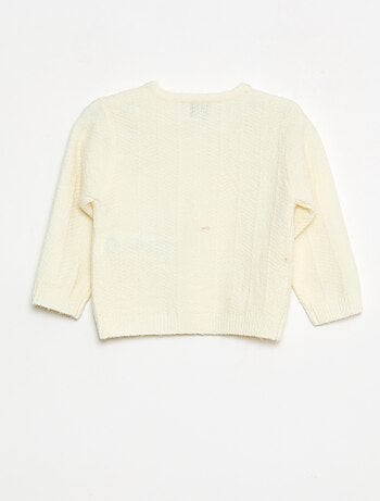 Gilet in maglia tricot