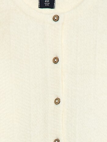 Gilet in maglia tricot