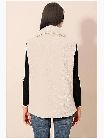 Gilet in pelliccia sintetica bdart