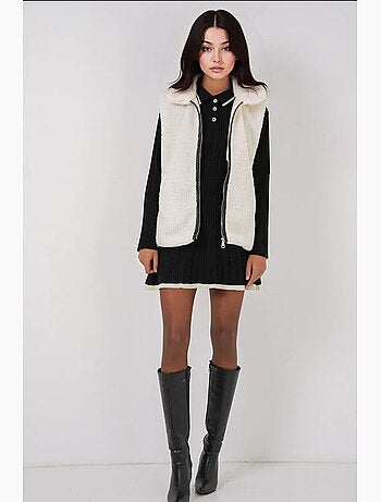 Gilet in pelliccia sintetica bdart