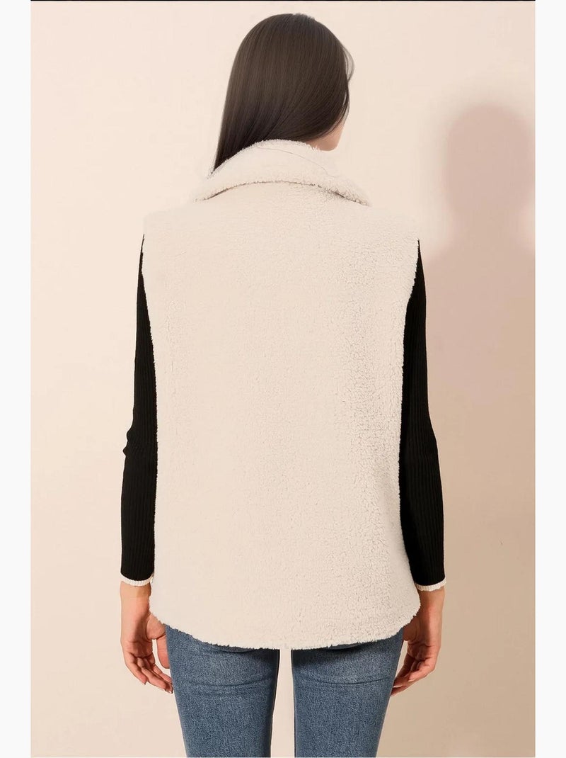 Gilet in pelliccia sintetica bdart Bianco - Kiabi