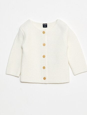 Gilet in maglia operata