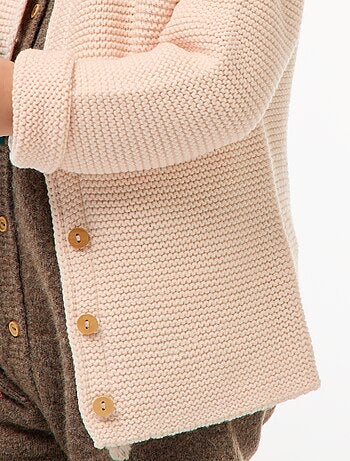 Gilet in maglia operata