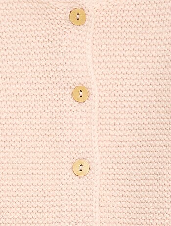 Gilet in maglia operata