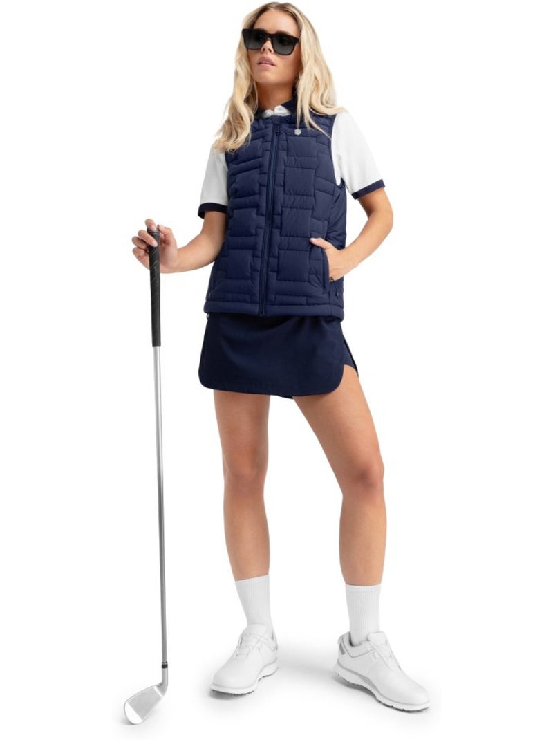 Gilet isolante da golf da donna golf donna royal-w Blu marino - Kiabi