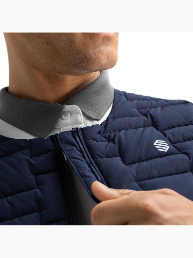 Gilet isolante da golf da uomo golf uomo royal Blu marino - Kiabi