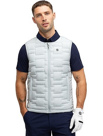 Gilet isolante da golf da uomo golf uomo royal gray
