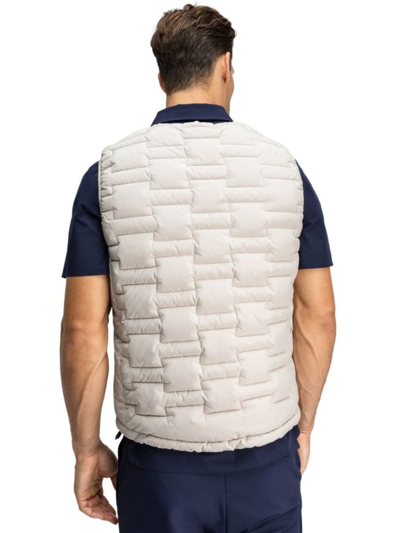 Gilet isolante da golf da uomo golf uomo royal sand Beige - Kiabi