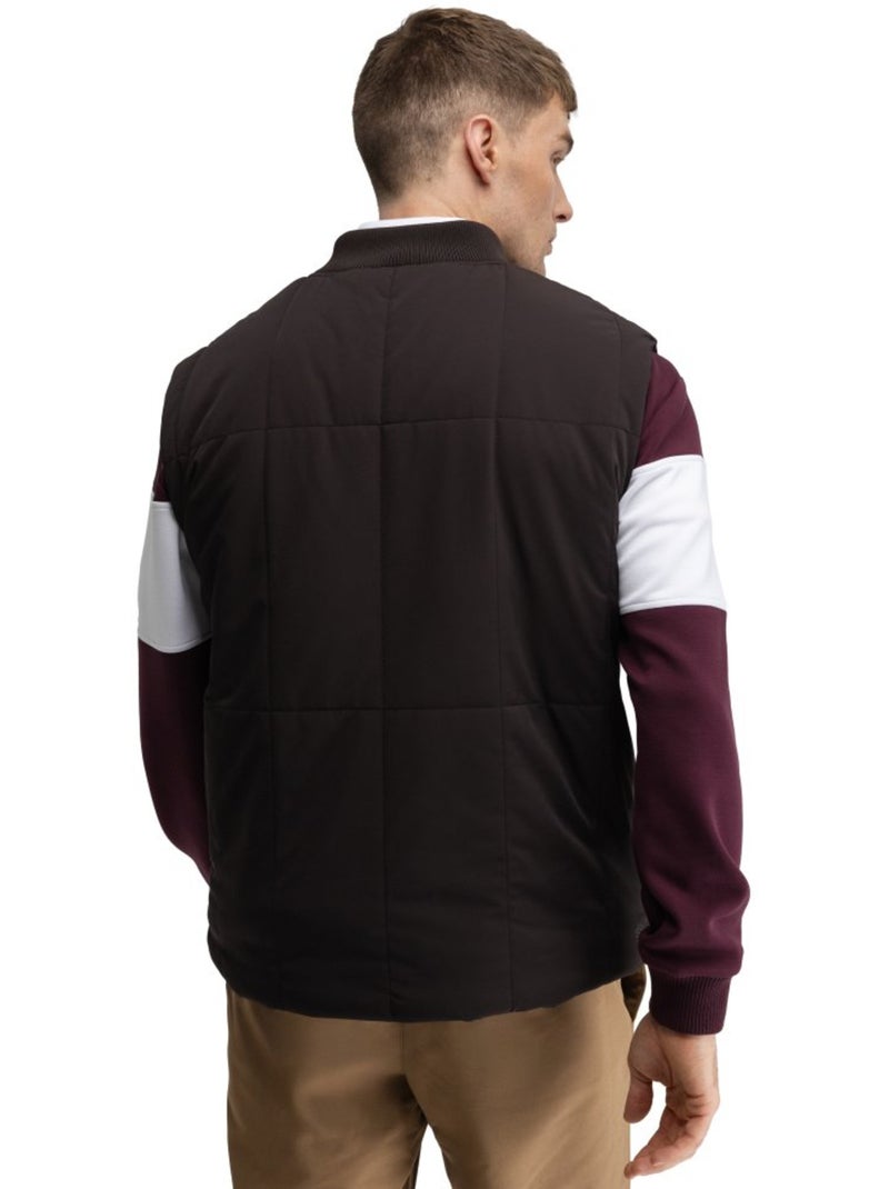 Gilet isolante da golf da uomo golf uomo wedge dark Marrone - Kiabi
